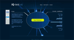 Desktop Screenshot of iq-test.cc