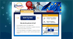 Desktop Screenshot of iq-test.lv
